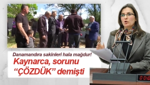 Danamandıra muhtarı ile sakinleri, FOX TV'de tapu sorunundan dert yandı