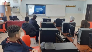 Necip Sarıbekir Lisesi öğrencileri İş Sağlığı ve Güvenliği Eğitimi aldı