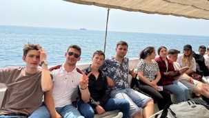 Necip Sarıbekir öğrencileri dönem yorgunluğunu Büyükada'da attı