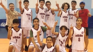 ODAK öğrencileri İlçe Basketbol Şampiyonasında Birinci ve İkinci Oldu