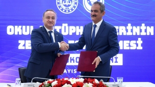 Okul Kütüphanelerinin Zenginleştirilmesi İçin İş Birliği Protokolü İmzalandı