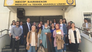 Ortaokul Rehber Öğretmenleri, Necip Sarıbekir Lisesi Hakkında Bilgi Aldı