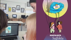 Şerife Baldöktü Öğrencileri, Sağlık Elçisi Olmak Adına Afiş Yarışmasına Katıldı