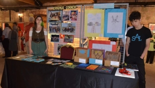 Silivri Anadolu Lisesi Öğrencilerinden Yıl Sonu Resim Sergisi