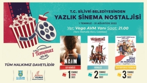 Silivri'de Yazlık Sinema Keyfi Başlıyor