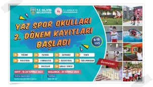 Yaz Spor Okullarında 2. Dönem Kayıtları Başladı