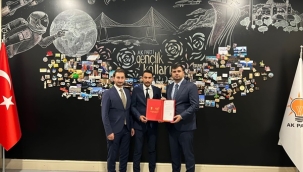 AK Parti Silivri Gençlik Kolları Utku Kapucu'ya emanet