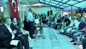 Bakan Soylu, Gazitepe Mahalle Sakinleriyle Görüştü