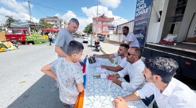 İlk işi vatandaşlarla buluşmak oldu