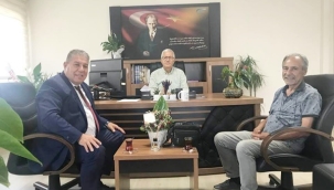 SGK Müdürü Gazi Yanar, Başkan Koçer'i ağırladı