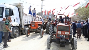 Akören Ve Kadıköy'de Çiftçiler Tohumluk Arpalarına Kavuştu