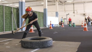 İtfaiyeci Ve Zabıta Olabilmek İçin Yarıştılar