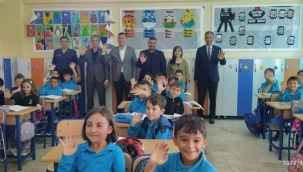 Kaymakam Toğan'dan Gümüşyaka'daki İlkokula Ziyaret