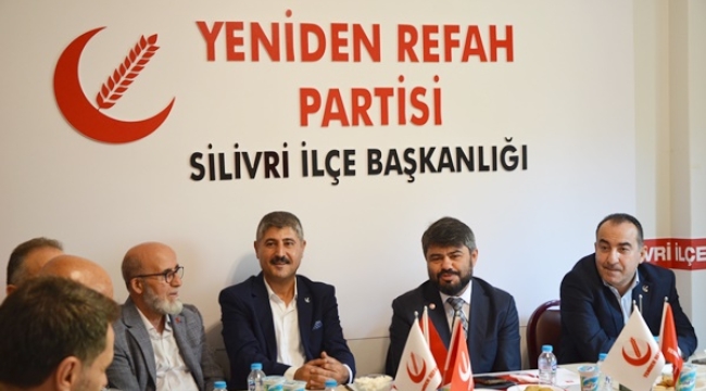 Yeniden Refah Silivri, İstanbul İl Başkanı Mustafa Doğan'ı ağırladı