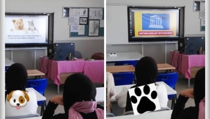 Necip Sarıbekir öğrencilerine Hayvan Hakları Beyannamesi anlatıldı