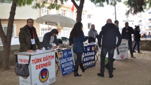 Sarıbekir ailesinin acılarına bağış yaparak ortak oldular 