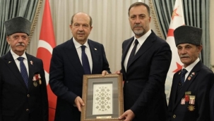 Silivri Heyeti KKTC Cumhurbaşkanı Ersin Tatar İle Görüştü