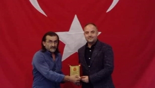Silivri Taekwondo Kulübü'nden CHP'li Melih Yıldız'a Teşekkür Plaketi