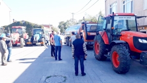 Silivrili çiftçiler depolarını İBB'nin ücretsiz mazot desteğiyle fullüyor