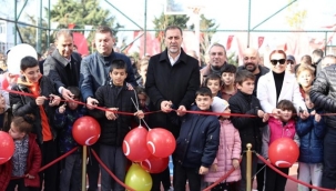 Şehit Öğretmenler Parkı Törenle Açıldı