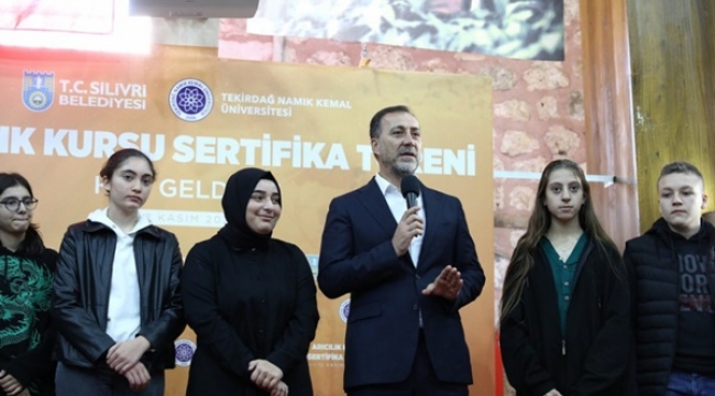 Silivri Belediyesinin Arıcılık Kursunda Sertifika Heyecanı Yaşandı