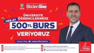 Başkan Yılmaz Açıkladı: Üniversite Öğrencilerine Aylık 500 TL Burs