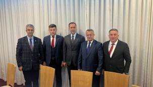 Başkan Yılmaz Bulgaristan'da Şehitleri Anma Törenine Katıldı