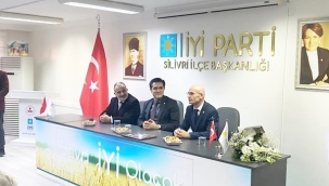 Kavuncu'dan İYİ Parti Silivri İlçe Başkanlığına hayırlı olsun ziyareti