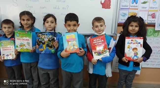 ODAK Okulları'ndan Şiran'daki Mithatpaşa İlkokulu'na kitap desteği
