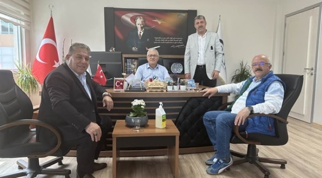 Başkan Koçer'den Silivri SGK Müdürüne ziyaret