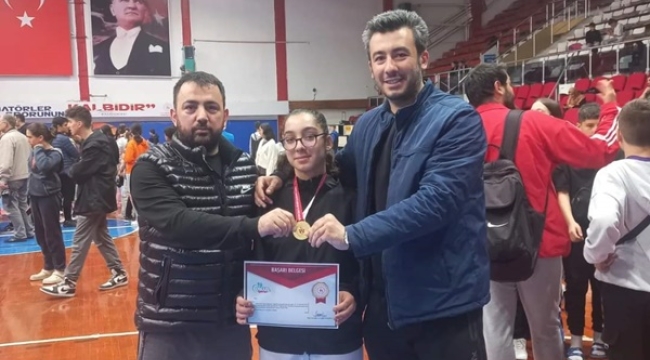Sudenaz Tosun Taekwondo Sporunda Silivri'ye Şampiyonluk Kazandırdı