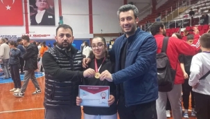 Sudenaz Tosun Taekwondo Sporunda Silivri'ye Şampiyonluk Kazandırdı