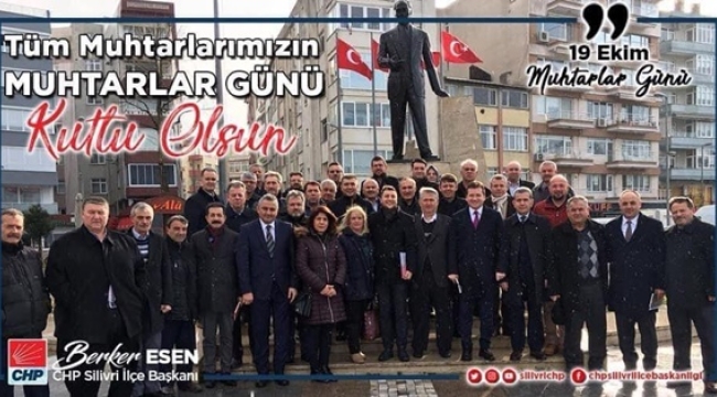 Başkan Esen'den Muhtarlar Günü Mesajı