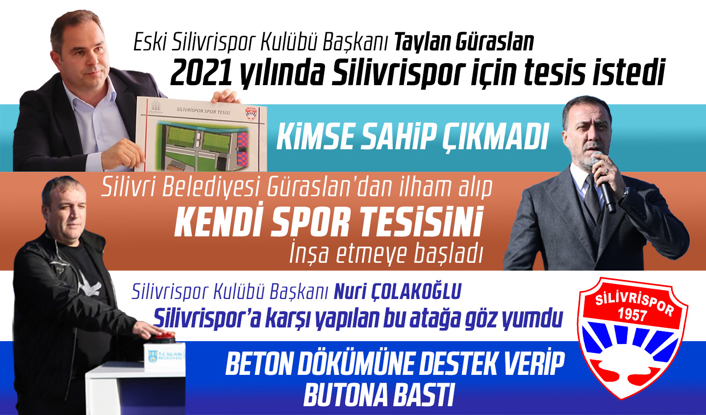 Silivri Belediyesinden Silivrispor'a bir çelme daha…
