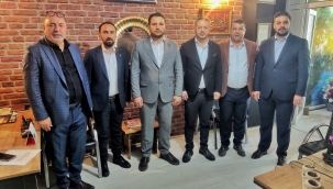 Arıcı'dan, Emlakçıların Yeni Dernek Başkanına Ziyaret