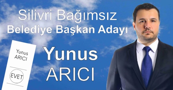 Bağımsız Silivri Adayı Yunus Arıcı bu akşam Gümüşyaka'da halkla buluşacak