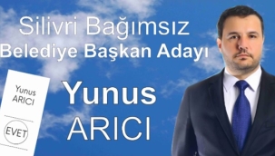 Bağımsız Silivri Adayı Yunus Arıcı bu akşam Gümüşyaka'da halkla buluşacak