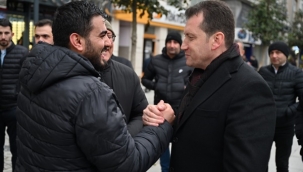 Bora Balcıoğlu, Alibey Mahallesi'nde Esnaf ve Vatandaşlarla Buluştu