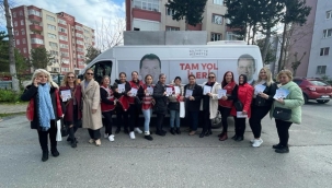 CHP Silivri'nin Kadın Meclis Üyesi Adayları ve Partili Kadınlar, "Geleceğin Silivri'si" İçin Sahada