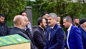 Ömer Hakverdi, Miraç Aksu'nun Cenazesine Katıldı