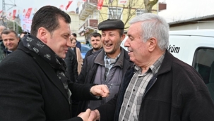 Balcıoğlu'ndan Büyükçavuşlu'ya Sıcak Ziyaret