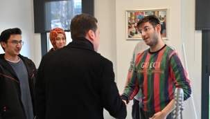 Bora Balcıoğlu, Engelli ve Yaşlılarla Buluştu, Engelsiz Silivri Vizyonunu Paylaştı