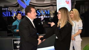 Bora Balcıoğlu, Özel Silivri Yaşam Tıp Merkezi'nde Sağlık Çalışanları ve Hastalarla Buluştu