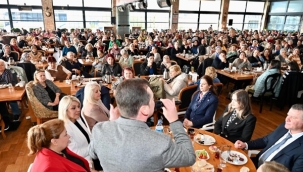 Bora Balcıoğlu ve Eşi Sena Balcıoğlu, Silivrili Kadınlarla Kahvaltıda Buluştu