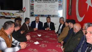 Hakverdi Ve Ekibi Milli Görüş'e Oy İstemeye Devam Ediyor