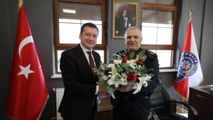 Silivri Belediye Başkanı Balcıoğlu'ndan İlçe Emniyet Müdürlüğüne Ziyaret