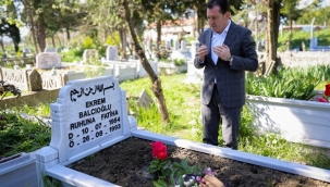 Silivri Belediye Başkanı Bora Balcıoğlu, Arife Günü Babasının Mezarını Ziyaret Etti