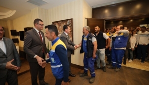 Silivri Belediyesi'nde Yeni Dönemin İlk Bayramlaşması