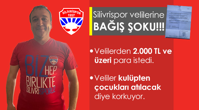 Silivrispor'da "Bağış Dayatması" 