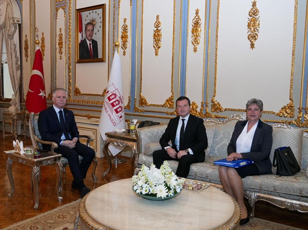 Başkan Bora Balcıoğlu, İstanbul Valisi Davut Gül ile Görüştü